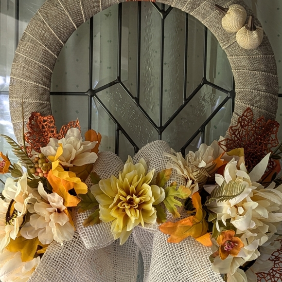 Sipp Deep South Fall Wreath - Picture 10 of 15